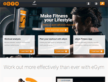 Tablet Screenshot of egym.com