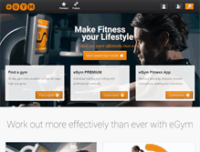 Tablet Screenshot of egym.de